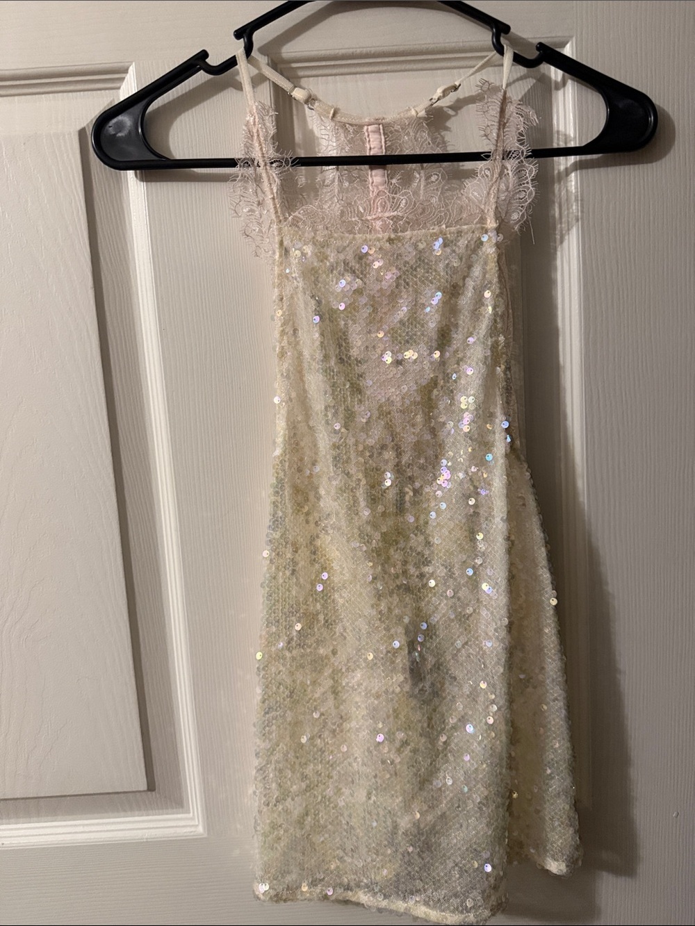 Free People Take Me Away Sequin and Lace Tank - Picture 6 of 11